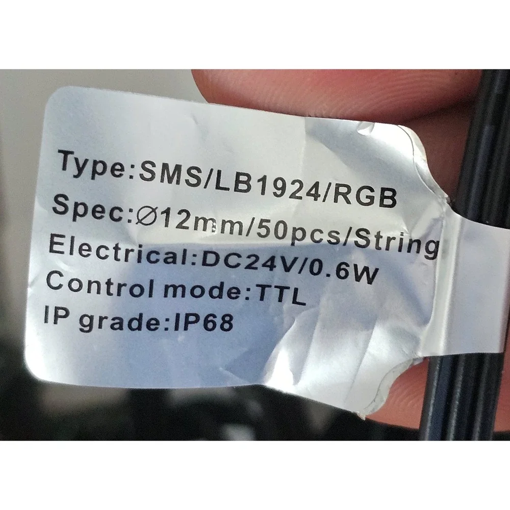 WS2811 LED Pixel Lights Individually Addressable xConnect 50 LEDs‎ 48 Feet